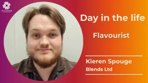 Kieren Spouge is a Flavourist at Blends Ltd