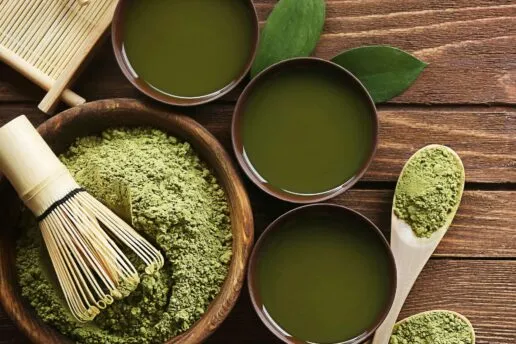 Matcha is a trending flavour
